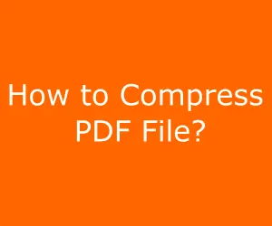 How to reduce PDF file size